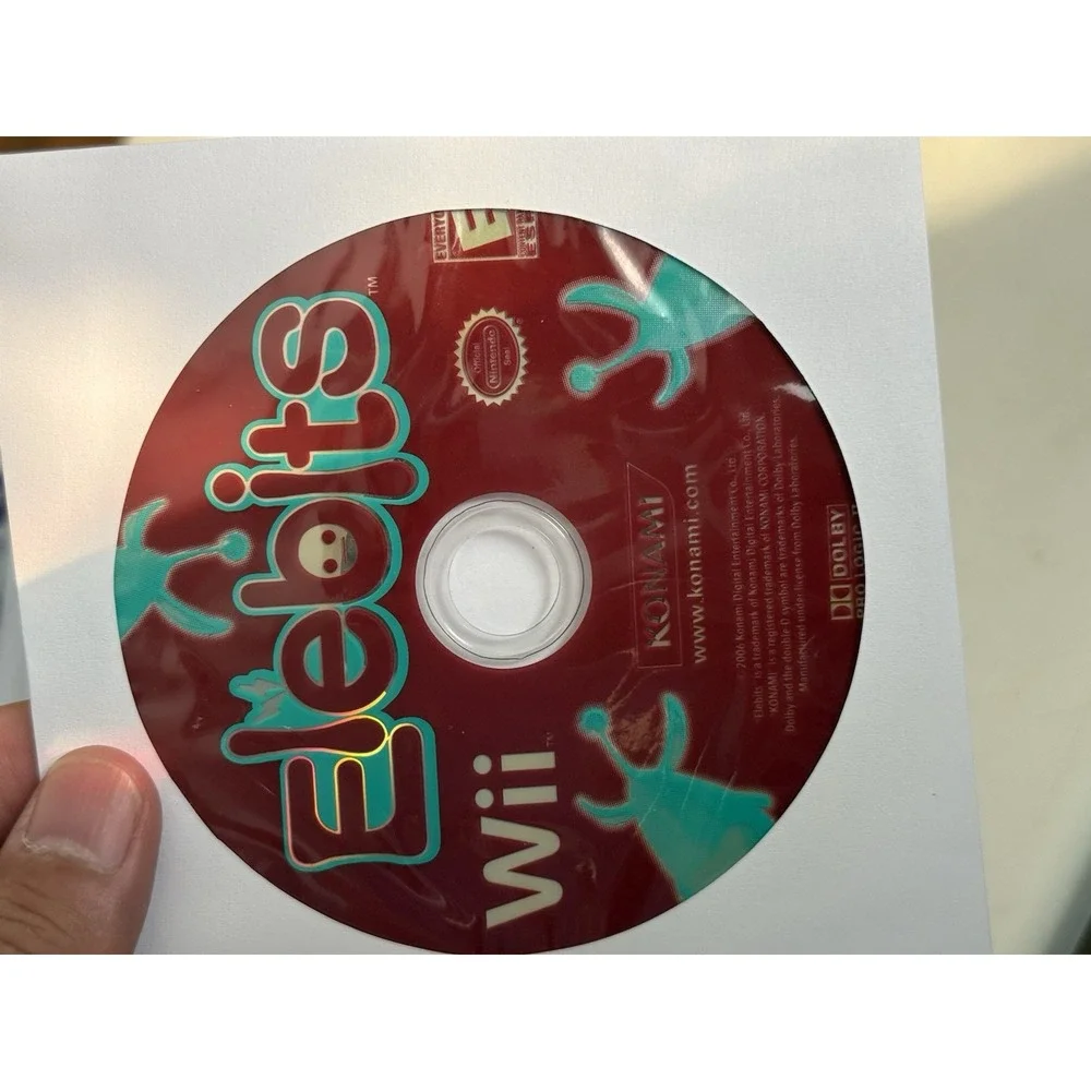 Wii Games Disc Only‎ Lot Of 5 , Dragon Quest Swords, We Ski, Elebits